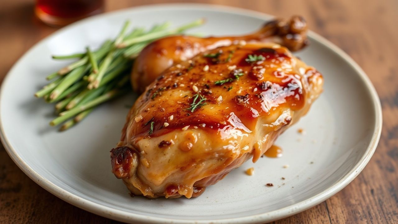 Juicy chicken thigh: a flavorful cut deserving respect.