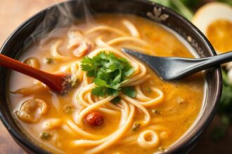 Homemade ramen broth: the soul of unforgettable ramen slurps.