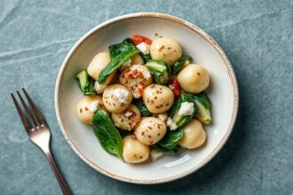 Delicious creamy gnocchi with spinach and feta, 7 tips.