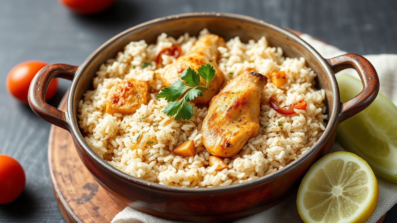 Amazing one-pot Middle Eastern chicken and rice recipe secrets revealed.